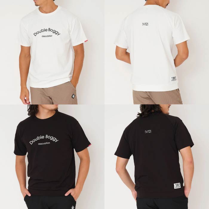 V12 ヴィトゥエルブ ゴルフウェア メンズ 半袖Tシャツ DBA TEE ストレッチ v122510-ts03