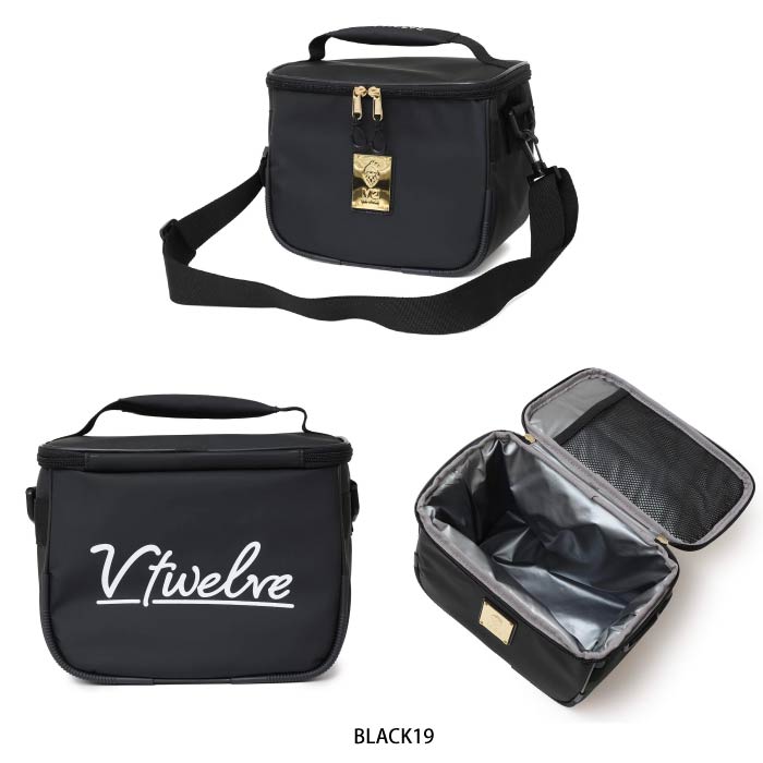 V12 ヴィトゥエルブ ゴルフ メンズ レディース H LOGO VANITY BAG 保冷バック ショルダーベルト付 v122511-bg11