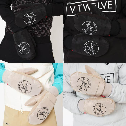 V12 ヴィトゥエルブ ゴルフウェア メンズ レディース ML MITTEN ミトン グローブ 手袋 防寒 表面撥水機能 v122520-AC07