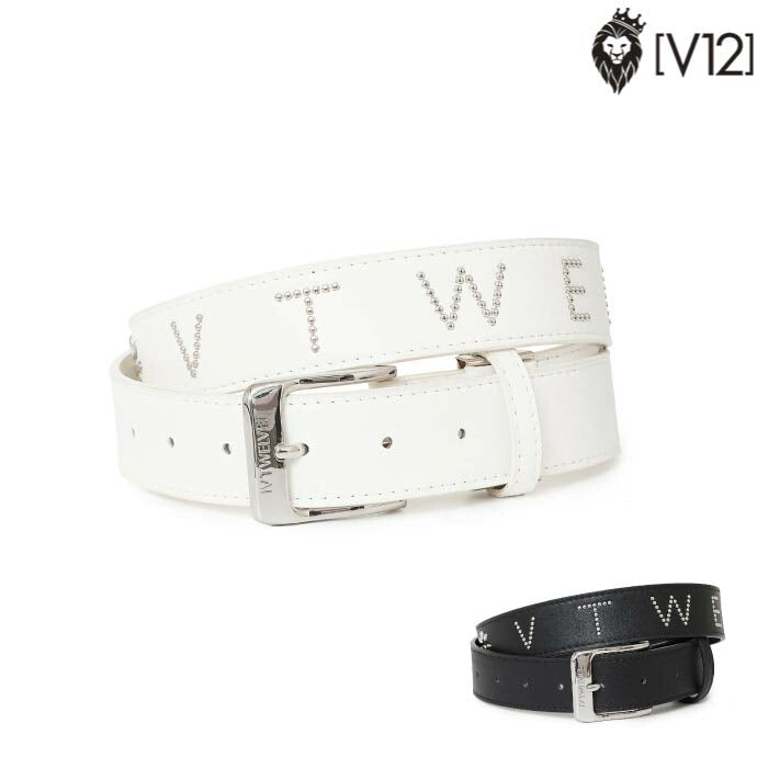 V12 ヴィトゥエルブ ゴルフ メンズ レディース VT STUD BELT スタッズ ベルト サイズ調整可能 V122520-BL01