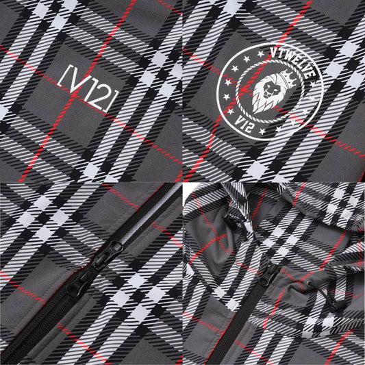 V12 ヴィトゥエルブ ゴルフウェア メンズ BRI JKT ナイロンジャケット ブルゾン 撥水 防風 ストレッチ セットアップ対応 V122520-JK08