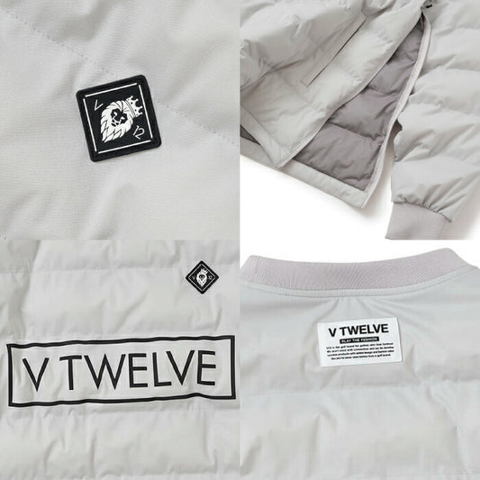 V12 ヴィトゥエルブ ゴルフウェア メンズ PAD SNEAD スニードジャック ブルゾン プルオーバー 撥水 防風 ストレッチ 保温 セットアップ対応 V122520-JK09