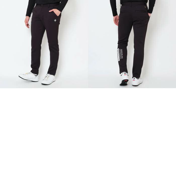 V12 ヴィトゥエルブ ゴルフウェア メンズ MDIA PANTS 高級感 ウエストゴム セットアップ対応 V122520-PN03
