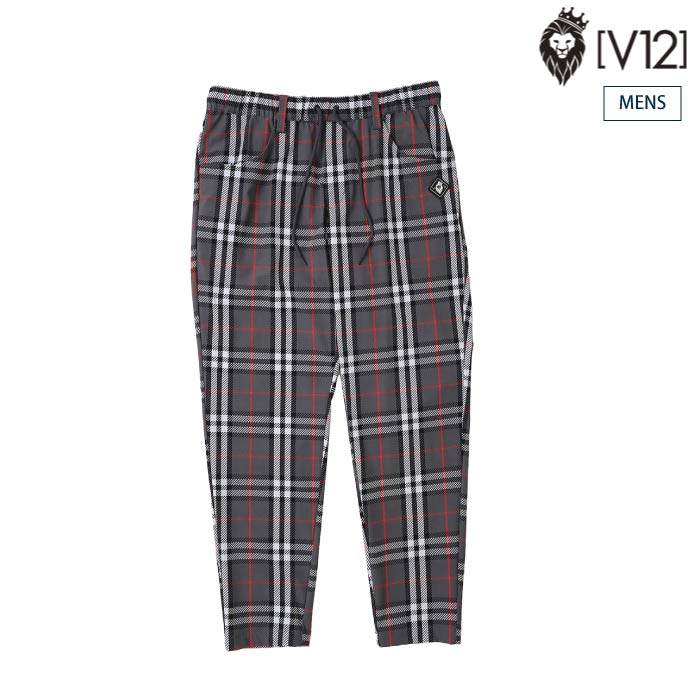 V12 ヴィトゥエルブ ゴルフウェア メンズ BRI PANTS ナイロンロングパンツ 撥水 ストレッチ セットアップ対応 V122520-PN08