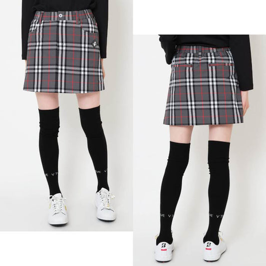 V12 ヴィトゥエルブ ゴルフウェア レディース BRI SKIRT ナイロン スカート 撥水 防風 ストレッチ V122520-SK01