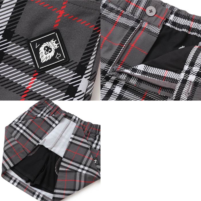 V12 ヴィトゥエルブ ゴルフウェア レディース BRI SKIRT ナイロン スカート 撥水 防風 ストレッチ V122520-SK01