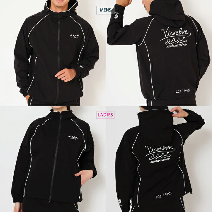 V12 ヴィトゥエルブ ゴルフウェア メンズ レディース MU12 JKT ジャケット 撥水 防風 セットアップ対応 V122521-JK16