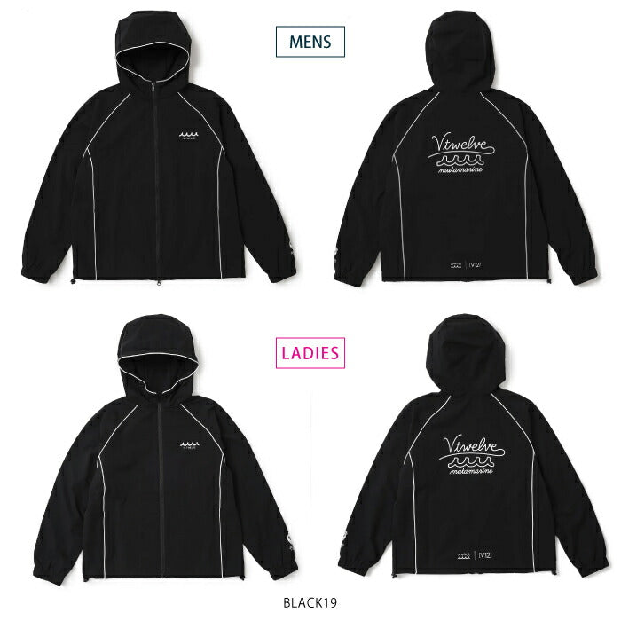 V12 ヴィトゥエルブ ゴルフウェア メンズ レディース MU12 JKT ジャケット 撥水 防風 セットアップ対応 V122521-JK16