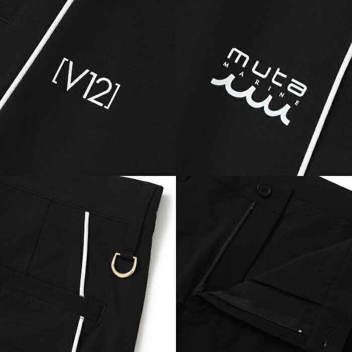 V12 ヴィトゥエルブ ゴルフウェア メンズ MU12 PANTS パンツ 撥水 防風 セットアップ対応 V122521-PN17