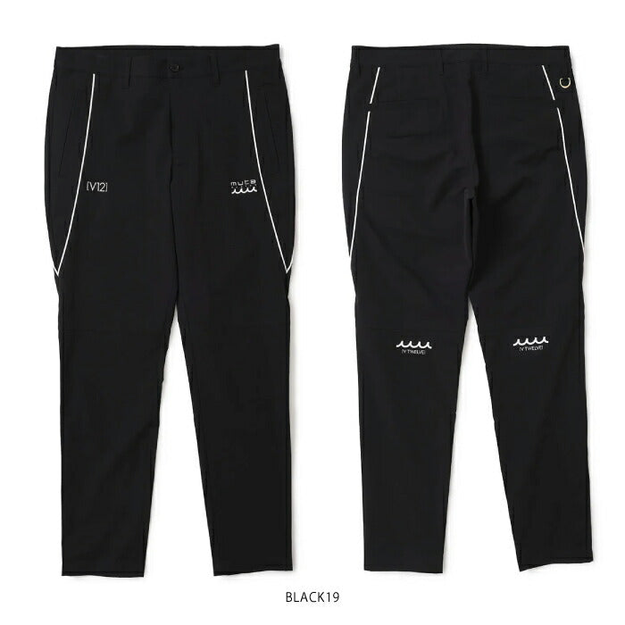 V12 ヴィトゥエルブ ゴルフウェア メンズ MU12 PANTS パンツ 撥水 防風 セットアップ対応 V122521-PN17