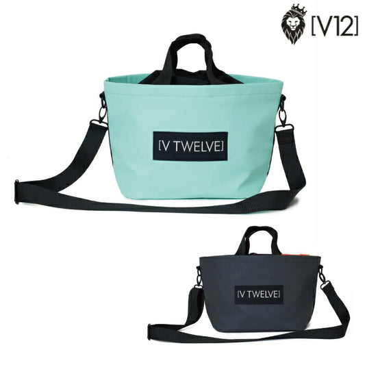 V12 ヴィトゥエルブ ゴルフ メンズ レディース DS CART BAG ショルダー付 カートバッグ 巾着仕様 2WAY マチ広め v122610-bg04 V122610-BG04