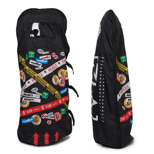 V12 ヴィトゥエルブ ゴルフ メンズ レディース NICE TRIP トラベルケース ステッカーデザイン ワンタッチ式アジャスター付 伝票入れスペース V122610-BG15