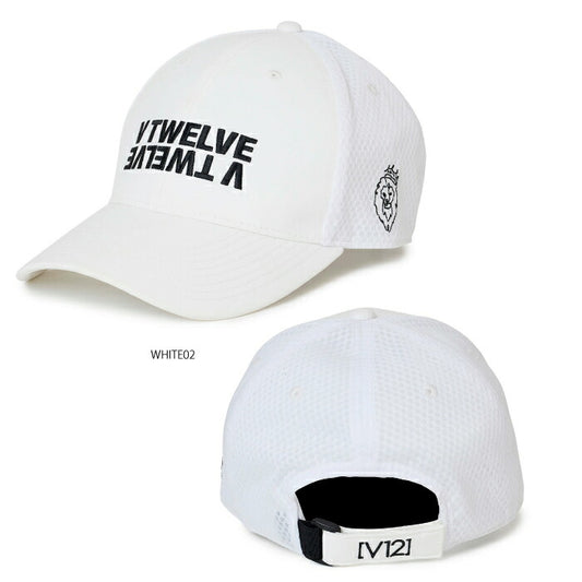 V12 ヴィトゥエルブ ゴルフウェア メンズ レディース INVERT CAP 帽子 通気性 日差し対策 V122610-CP03