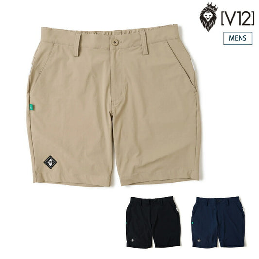 V12 ヴィトゥエルブ ゴルフウェア メンズ OZ SHORTS ショートパンツ セットアップ ストレッチ性 吸水速乾性 快適 V122610-HP04