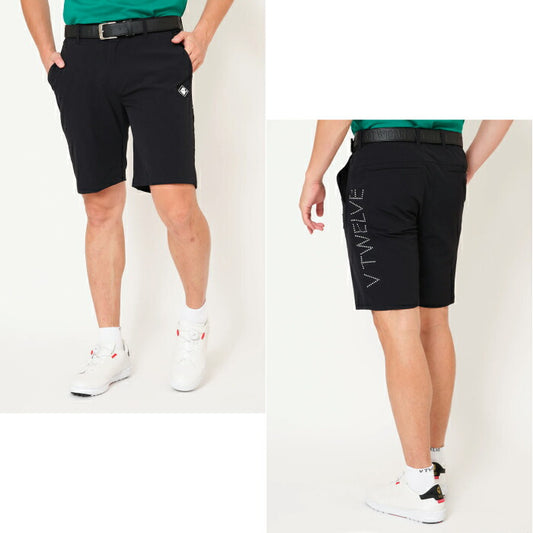 V12 ヴィトゥエルブ ゴルフウェア メンズ DOT BR SHORTS ショートパンツ ストレッチ V122610-HP10