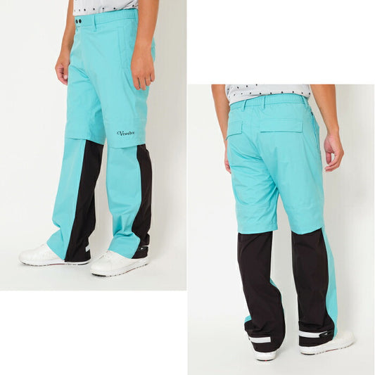 V12 ヴィトゥエルブ ゴルフウェア メンズ BOLD RAIN PANTS レインパンツ 防水 ストレッチ セットアップ対応 v122610-pn04