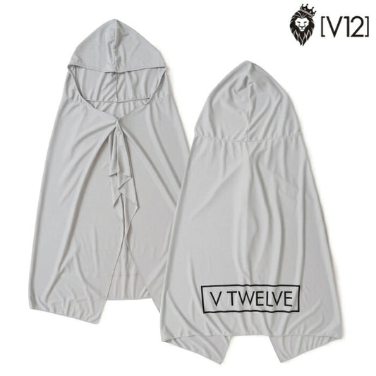 V12 ヴィトゥエルブ ゴルフ メンズ レディース COOL PONCHO 冷感ポンチョ 吸水速乾 UVカット 接触冷感 収納ケース付 暑さ対策 v122611-ac23