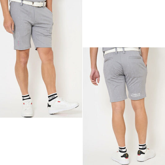 V12 ヴィトゥエルブ ゴルフウェア メンズ V12113 DUAL SHORTS ショートパンツ V12と1PIU1UGUALE3 GOLFが放つ珠玉のコラボ ストレッチ セットアップ対応 v122611-hp19