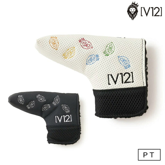 V12 ヴィトゥエルブ ゴルフ メンズ レディース ONE HAND PUTTER PING ヘッドカバー ピンタイプパターカバー v122620-ac08