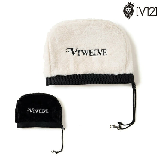 V12 ヴィトゥエルブ ゴルフ メンズ レディース AWA IRON COVER ヘッドカバー 全面内側ファー仕上げ ギフト v122620-ac10