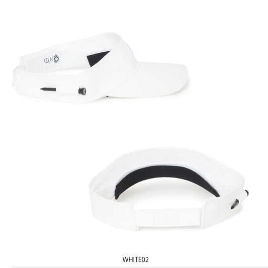 V12 ヴィトゥエルブ ゴルフウェア メンズ レディース HIDE HC VISOR バイザー ティーループ配置 木製オリジナルティー1本付属 v122620-cp05