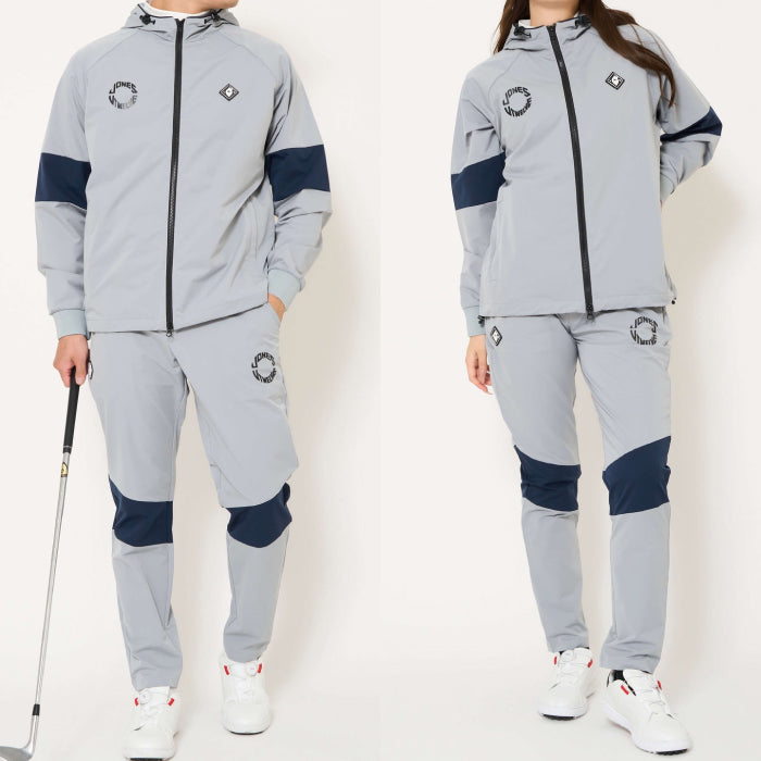 V12 ヴィトゥエルブ ゴルフウェア メンズ レディース J12 SWITCH JKT JONESコラボ ブルゾン フルジップパーカー ストレッチ セットアップ対応 v122621-jk16