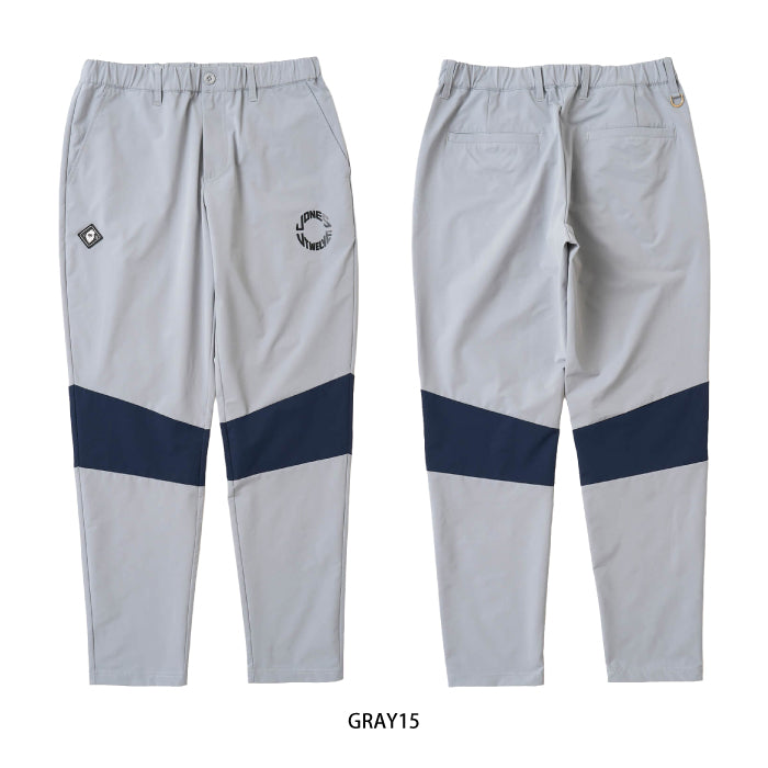 V12 ヴィトゥエルブ ゴルフウェア メンズ レディース J12 SWITCH PANTS JONESコラボ オリジナルロゴ ナイロン 軽量 伸縮性 セットアップ対応 v122621-pn14