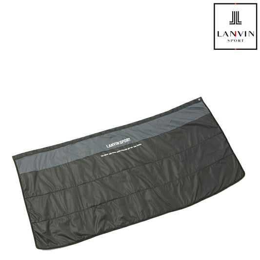 LANVIN SPORT ランバン スポール ゴルフウェア メンズ レディース 3WAYひざ掛け タフタ ボア 腰巻き 保温 防寒対策 vg5faz61l