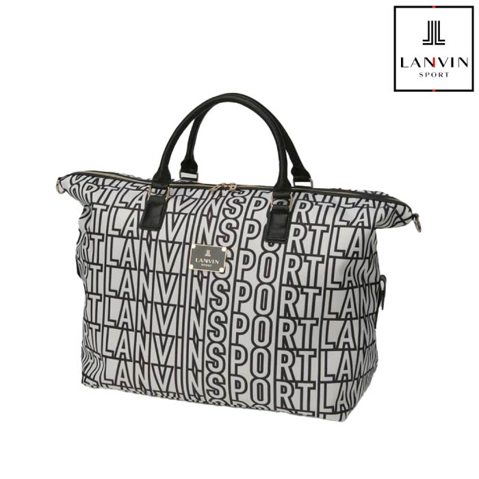 LANVIN SPORT ランバン スポール ゴルフ メンズ レディース ロゴデザインボストンバッグ VG5FBB01L