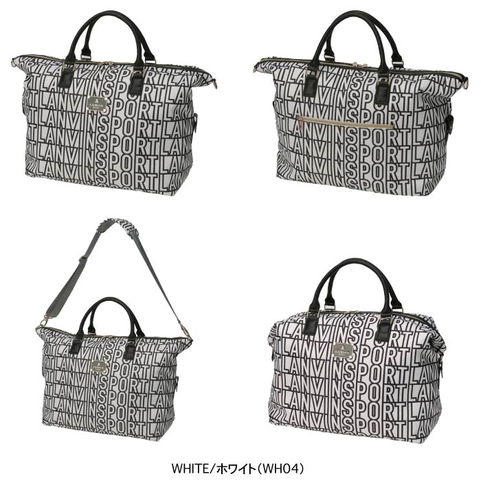 LANVIN SPORT ランバン スポール ゴルフ メンズ レディース ロゴデザインボストンバッグ VG5FBB01L