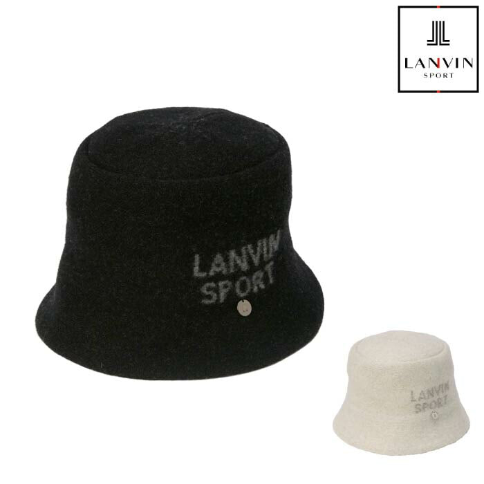 LANVIN SPORT ランバン スポール ゴルフウェア レディース バスクハット 帽子 日本製 VG5FCP72L