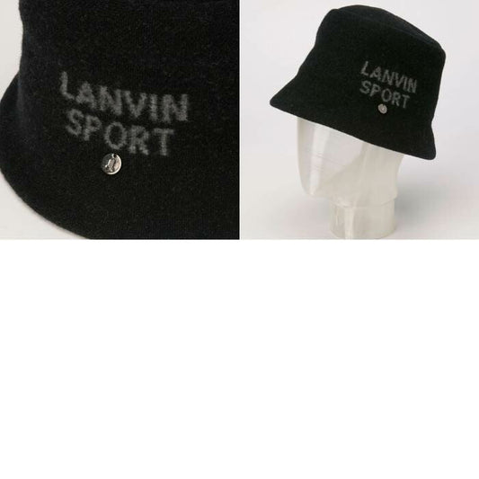 LANVIN SPORT ランバン スポール ゴルフウェア レディース バスクハット 帽子 日本製 VG5FCP72L