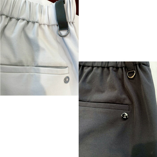 LANVIN SPORT ランバン スポール ゴルフウェア レディース タックワイドパンツ 2WAYストレッチ VG5FLP21L