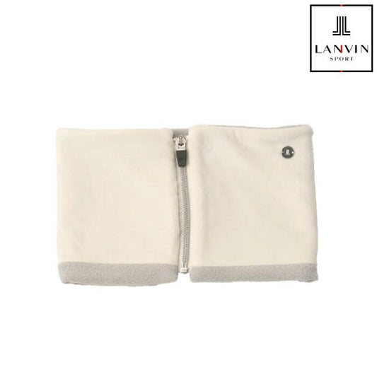 LANVIN SPORT ランバン スポール ゴルフウェア メンズ レディース ベロアトリコットネックウォーマー 保温 VG5FMU51L