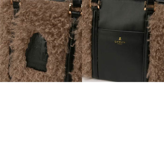 LANVIN SPORT ランバン スポール ゴルフウェア メンズ レディース アールデコ100周年 フェイクファーカートバッグ 背面ポケット 中ポケット VG5FTT45L