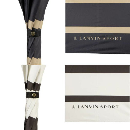 LANVIN SPORT ランバン スポール ゴルフウェア メンズ レディース 晴雨兼用アンブレラ UVカット vg5saz62l