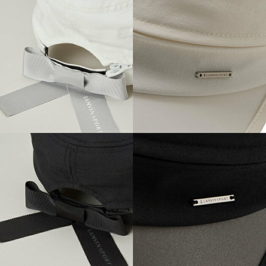 LANVIN SPORT ランバン スポール レディース ゴルフ つば広タイプ2WAYハット【部分UV】VG5SCP17L