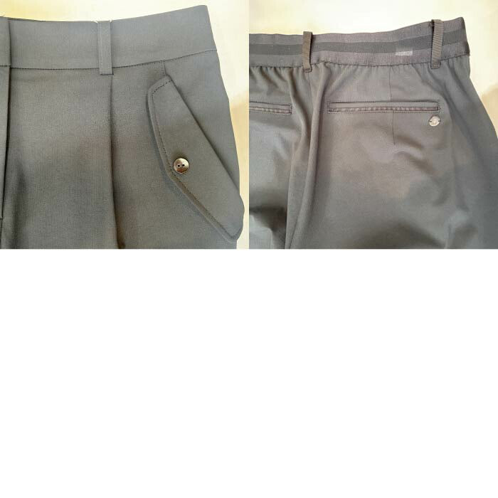 LANVIN SPORT ランバン スポール ゴルフウェア レディース 8分丈テーパードパンツ ストレッチ UV 接触冷感 VG5SLP61L