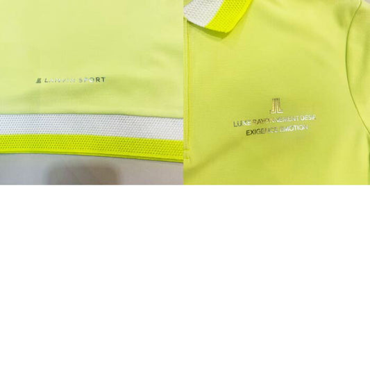 LANVIN SPORT ランバン スポール ゴルフウェア レディース SUNSCREEN ストレッチ 長袖ポロシャツ VG5SLS02L