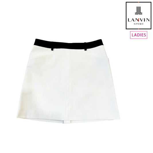 LANVIN SPORT ランバン スポール ゴルフウェア レディース 神白スカート SUNSCREEN 吸汗速乾 UVカット ストレッチ vg5ssk33l