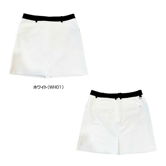 LANVIN SPORT ランバン スポール ゴルフウェア レディース 神白スカート SUNSCREEN 吸汗速乾 UVカット ストレッチ vg5ssk33l