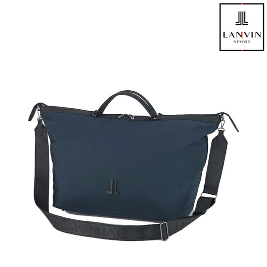 LANVIN SPORT ランバン スポール ゴルフ メンズ レディース ボストンバッグ 洗練された大人の風格 キャリーオン機能搭載 ショルダーストラップ付 vg6fbb01m