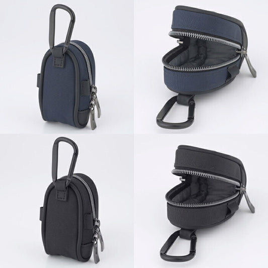 LANVIN SPORT ランバン スポール ゴルフウェア メンズ ボールポーチ ボール2個に最適化されたコンパクト設計 カラビナ付き vg6fbz01m