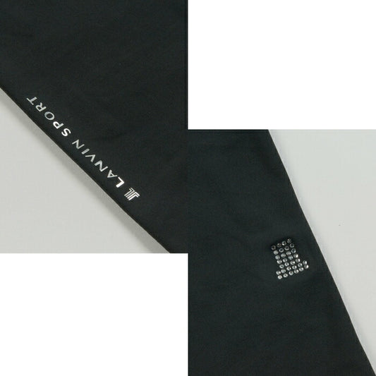 LANVIN SPORT ランバン スポール ゴルフウェア レディース レギンス 部分吸汗速乾 部分UV VG6SAZ80L