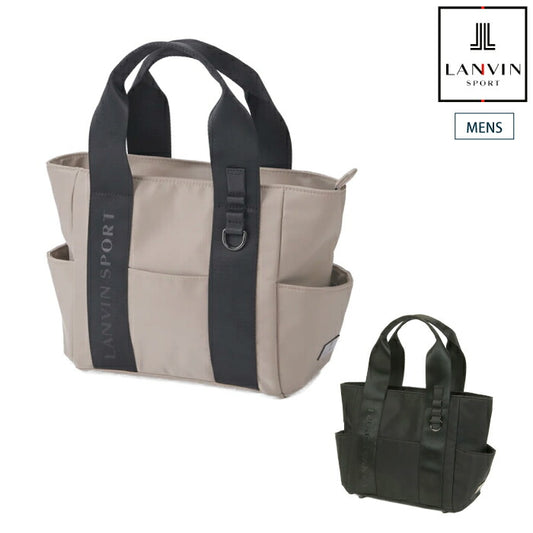 LANVIN SPORT ランバン スポール ゴルフウェア メンズ カートバッグ ナイロン素材 ポケット多数 ティー収納有 vg6stt03m