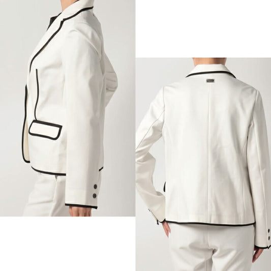 LANVIN SPORT ランバン スポール レディース ゴルフウェア トリミングデザインジャケット VLV682107