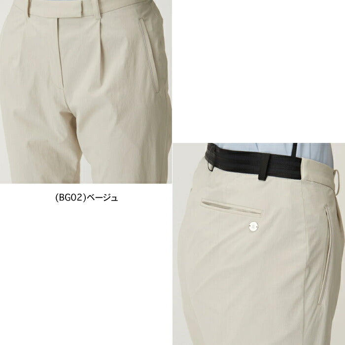 LANVIN SPORT ランバン スポール レディース ゴルフウェア ストレッチクロップドパンツ【UV/ストレッチ/はっ水】VLV805247