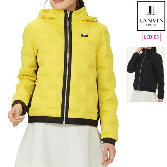 LANVIN SPORT ランバン スポール レディース マトラッセブルゾン【HEAT NAVI裏地】 VLW6061W7