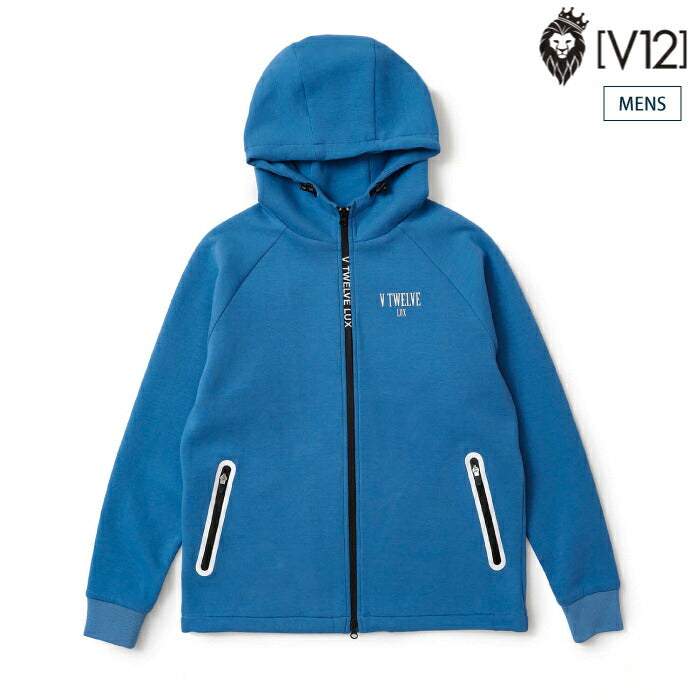 V12 ヴィトゥエルブ ゴルフウェア メンズ LX DB JKT フロントジップ パーカー ストレッチ 保湿 伸縮 VLX2520-SW14