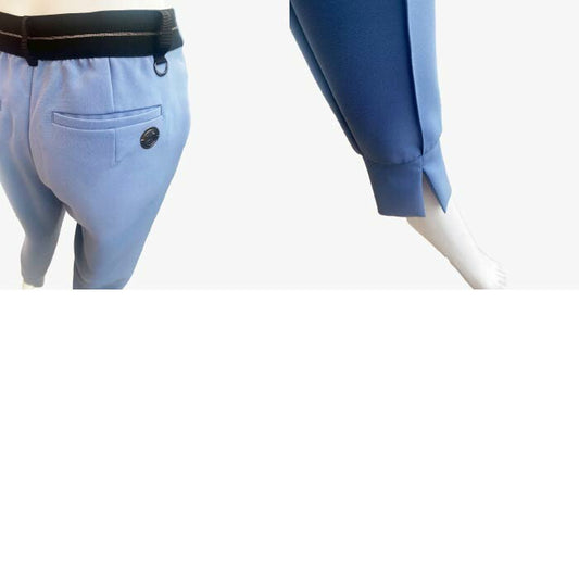 LANVIN SPORT ランバン スポール ゴルフウェア レディース ジョガーパンツ 裾スリット入り VLX802169N